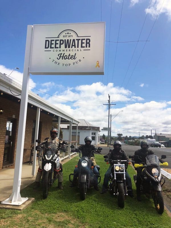 Deepwater Motorbike friendly hotel